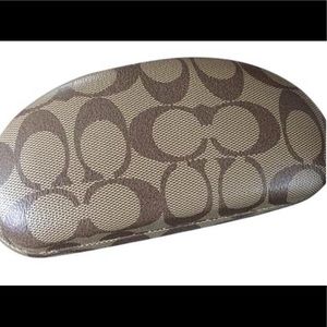Coach Signature Monogram Sunglass/Eyeglass Case